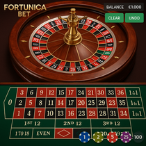 FortunicaBet - Roulette Table Game - European Wheel
